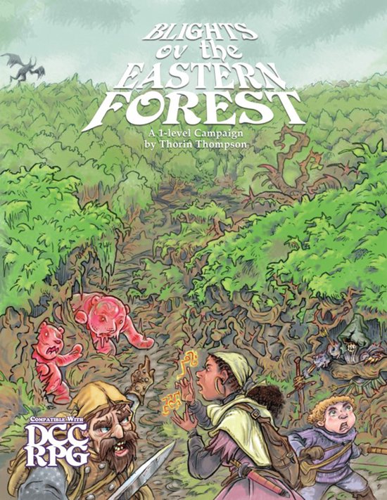 Blights of the Eastern Forest (DCC RPG) - cover
