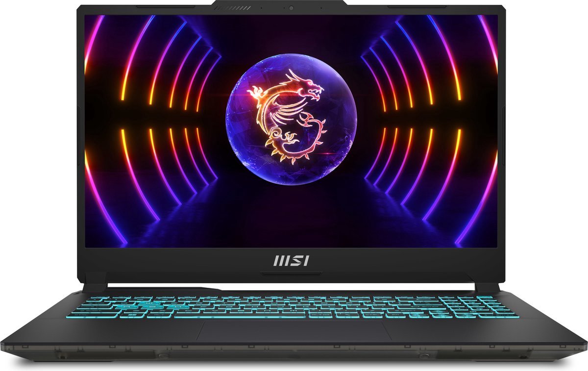 MSI Cyborg 15 A12VE-697NL-1TB - Gaming laptop - 15 inch - Intel Core i5 12450H - 16GB DDR5 - NVIDIA GeForce RTX 4050 - 1TB SSD