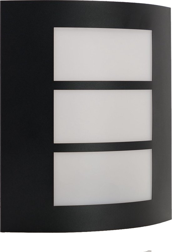 EGLO Rascino-E buitenwandlamp Zwart/Wit E27 26 cm