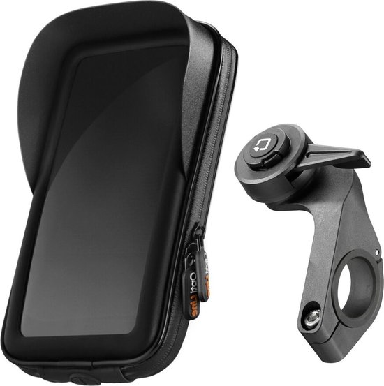 Waterdichte Telefoonhouder Fiets Optiline Fatbike E-Bike Stuurbevestiging Met Quick Release & Camera Adapter
