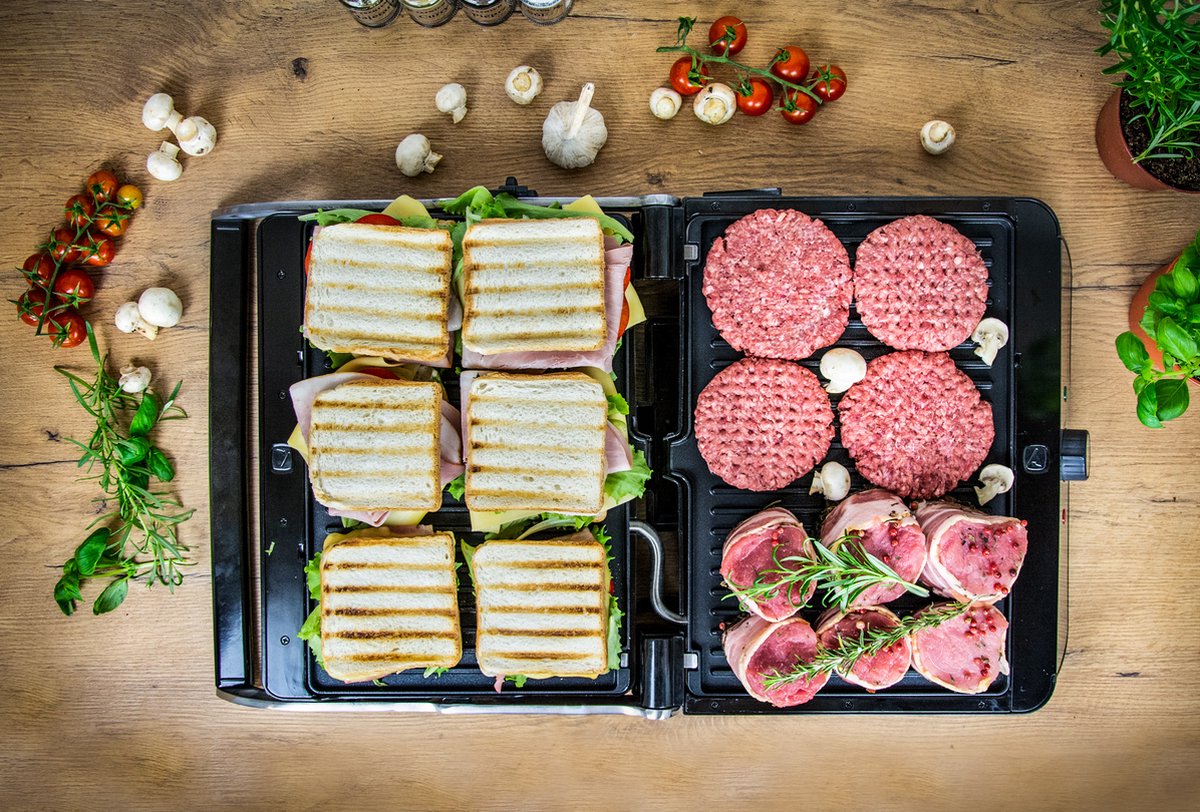 TZS First Austria Contactgrill - Tosti-apparaat thumbnail 6