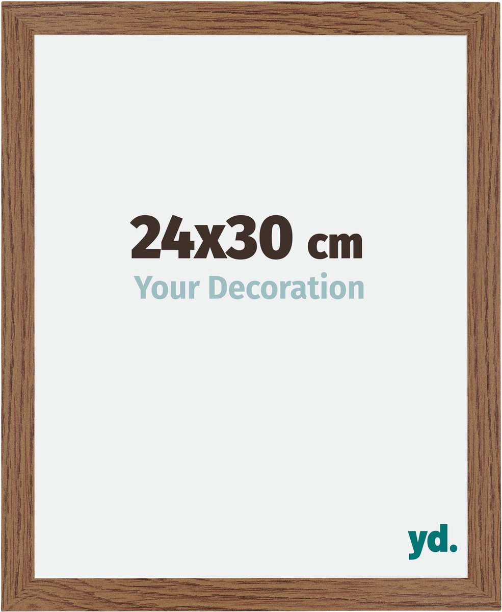 Your Decoration - Fotolijst 24x30 cm - MDF - Eiken Rustiek - Mura