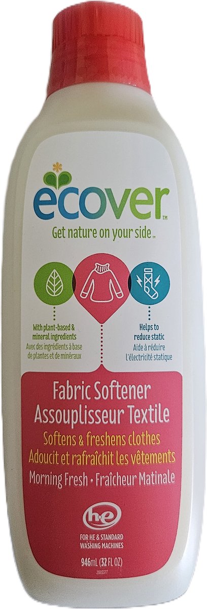 Goedkoopste Ecover Morgenfris Wasverzachter - 946 ml