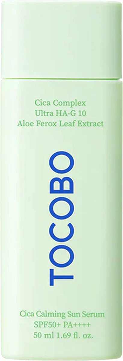 Goedkoopste TOCOBO - Cica Calming Sun Serum 50ML SPF50 PA - Korean Skincare