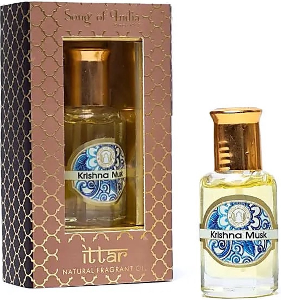 Geurolie Parfum Krishna Musk - 10 ml - Song of India