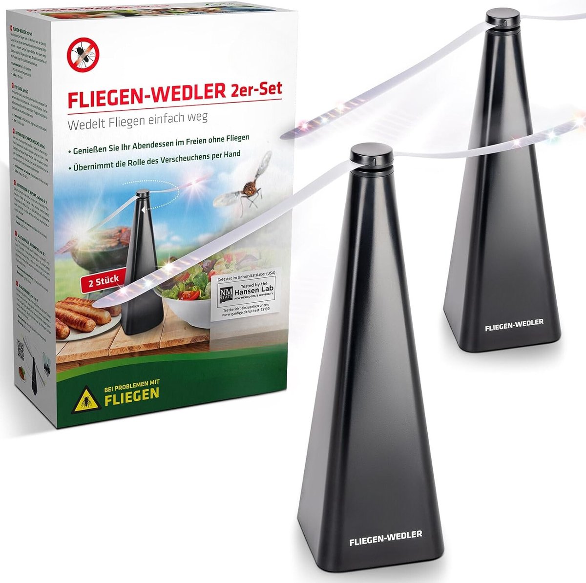 Vliegen Verjager op Tafel -Vliegenverjager Voor Op Tafel - Vliegenverjager - Vliegen Verjager - Fly Fan