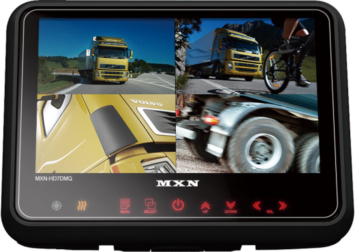 Monitor 7" type MXN-HD7DMQ 10-30V Quad HD