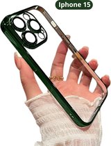 Nivard Telefoon Hoesje - Telefoonhoesjes - Phone Case - Shockproof - Premium Protection - Geschikt Voor iPhone 15 - Groen