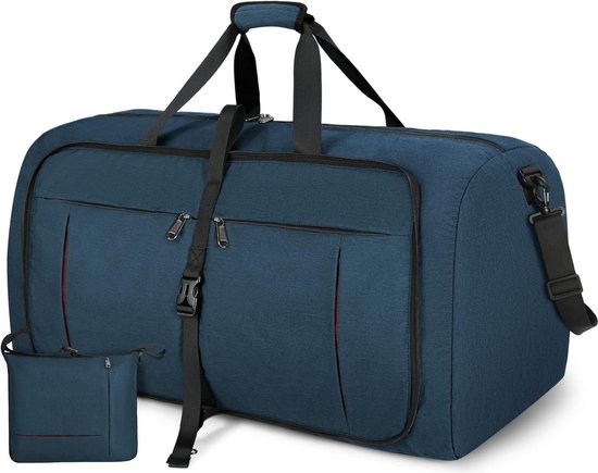 Opvouwbare reistas groot 65 l 80 l 100 l sporttas voor heren en dames met schoenenvak. bol