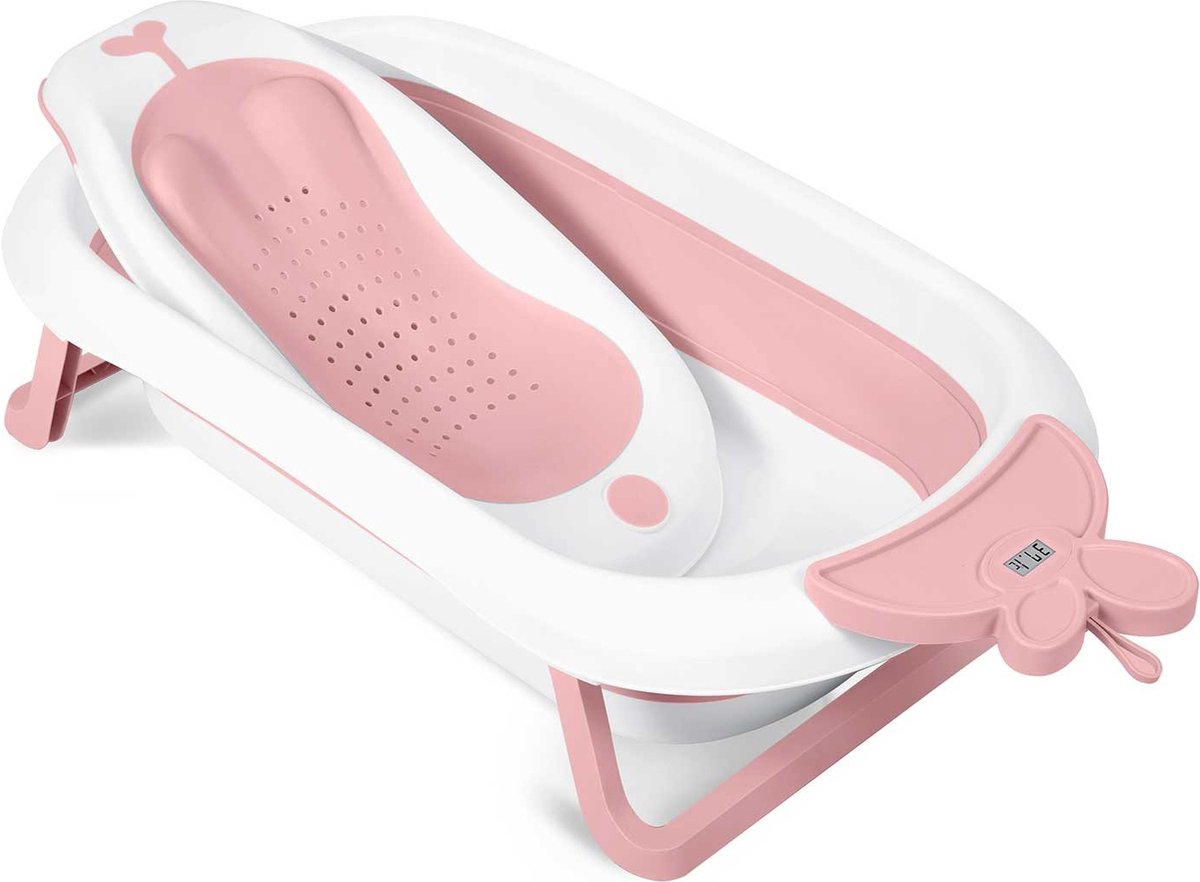Goedkoopste Ricokids - wit en roze - babybadinzetstuk