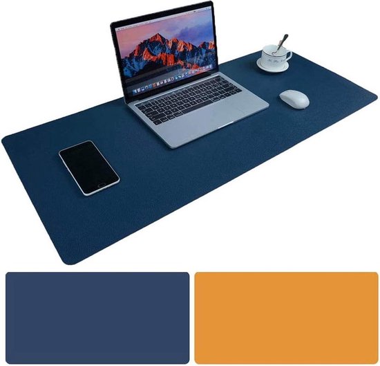 SATECHI Muismat 25 X 19 cm, Muismat voor Kantoor en Thuis, Stijlvol, Omkeerbaar en Krasbestendig, Premium Materiaal (PU) – Bruin