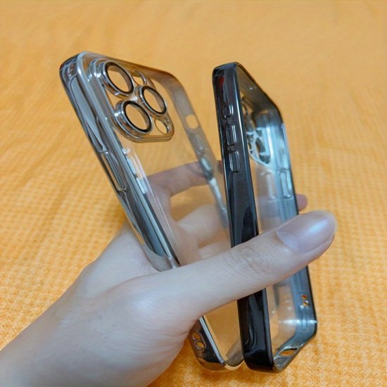 Nivard Telefoon Hoesje - Telefoonhoesjes - Phone Case - Shockproof - Premium Protection - Geschikt Voor iPhone 15 - Zilvergrijs