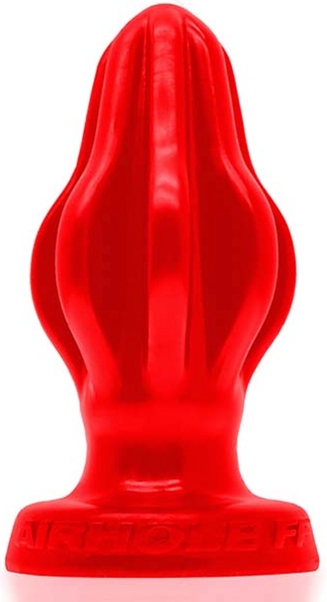 Oxballs - Airhole-2 - Buttplug met Vinnen - Rood - Medium