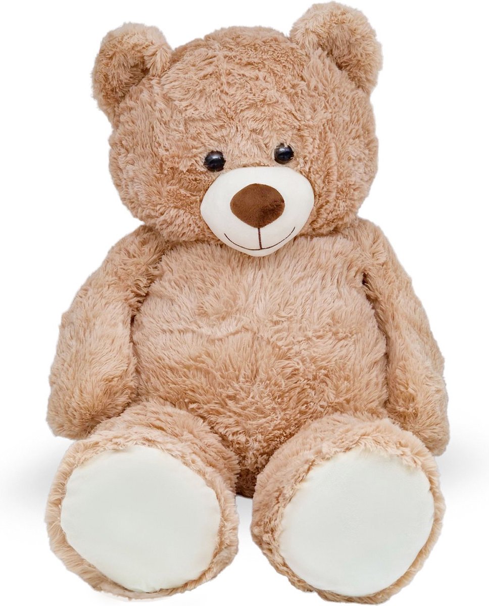 YellowPack XXL Knuffel Beer - Teddybeer 1 meter - Pluche knuffel van 100 cm