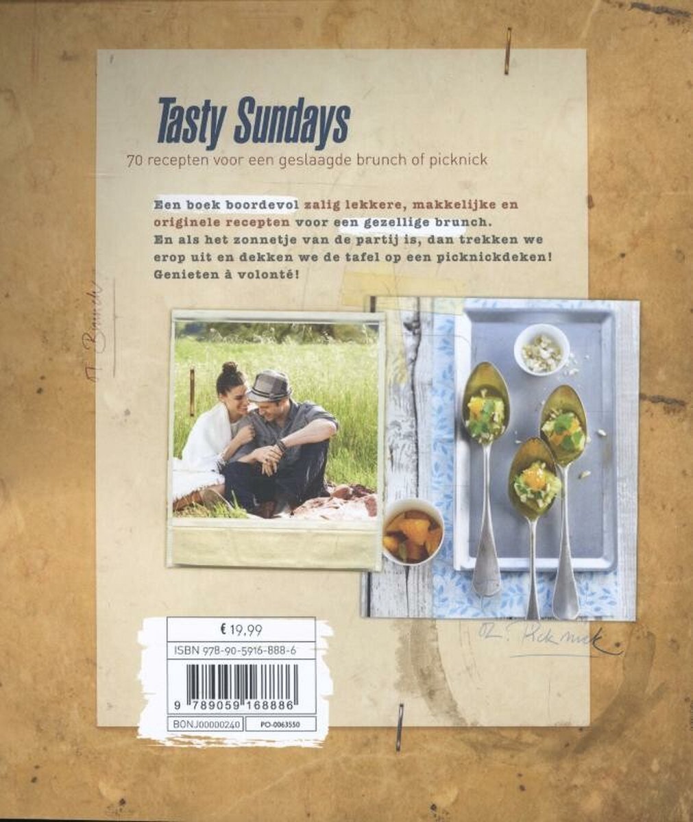 Tasty sundays - back cover
