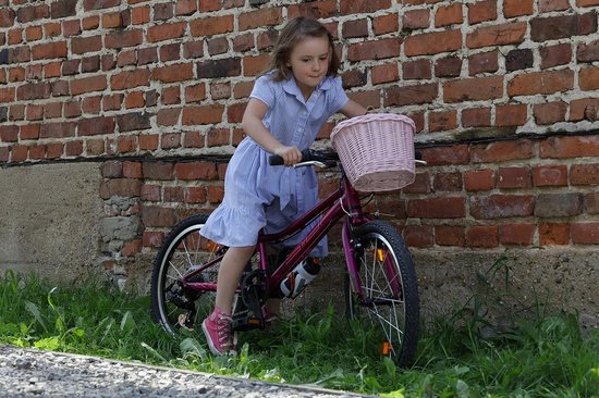 Kinderfietsmand - extra grote mand van milieuvriendelijk materiaal