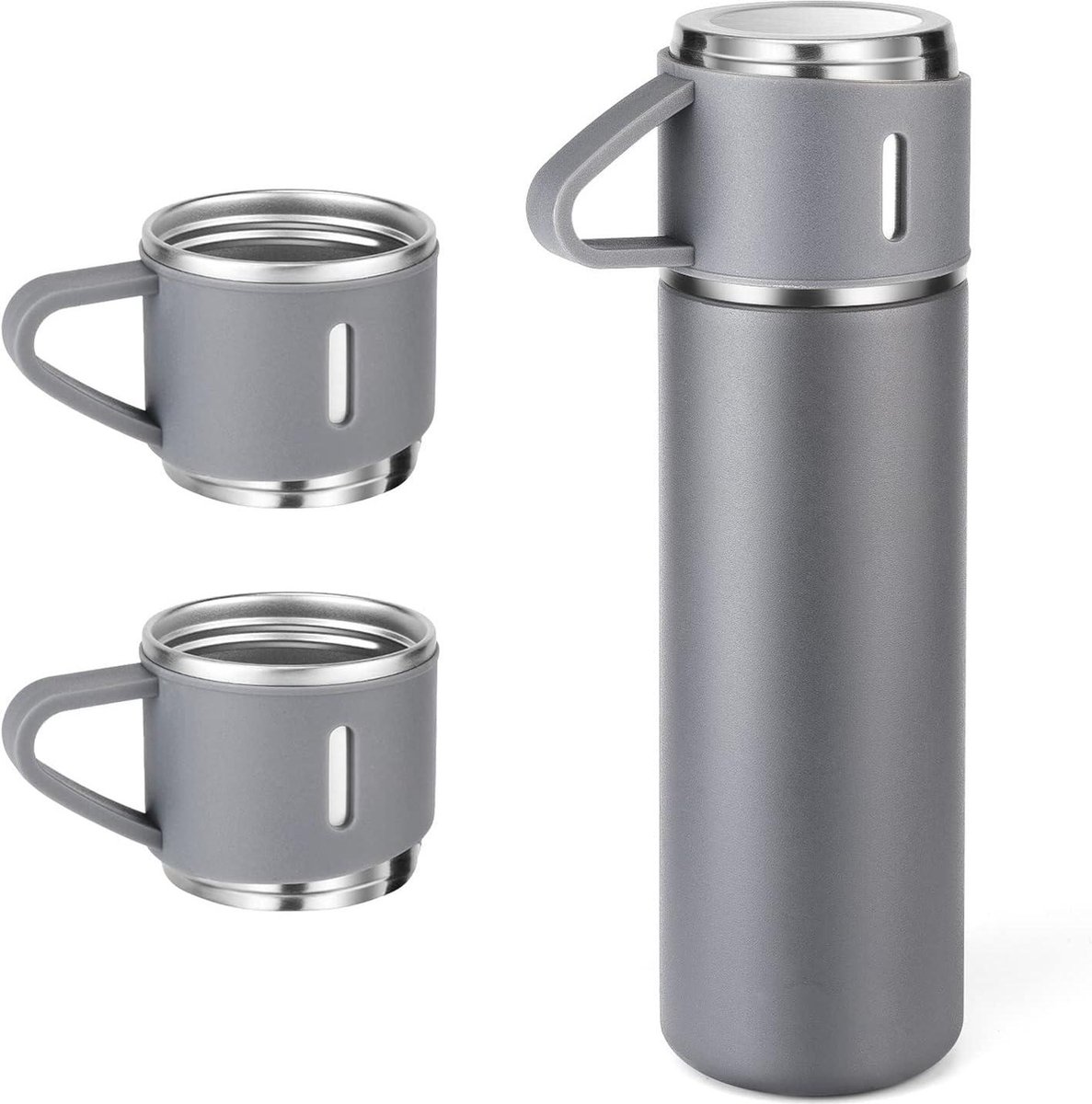 1st reisbeker met lekvrij deksel, geïsoleerde herbruikbare koffiemok voor warme