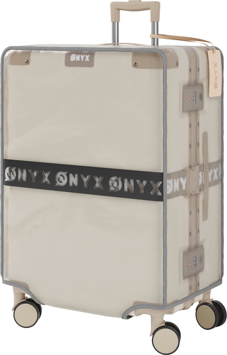 ONYX Kofferhoes 65L - 28x46x67CM - Koffer Beschermhoes - Transparant