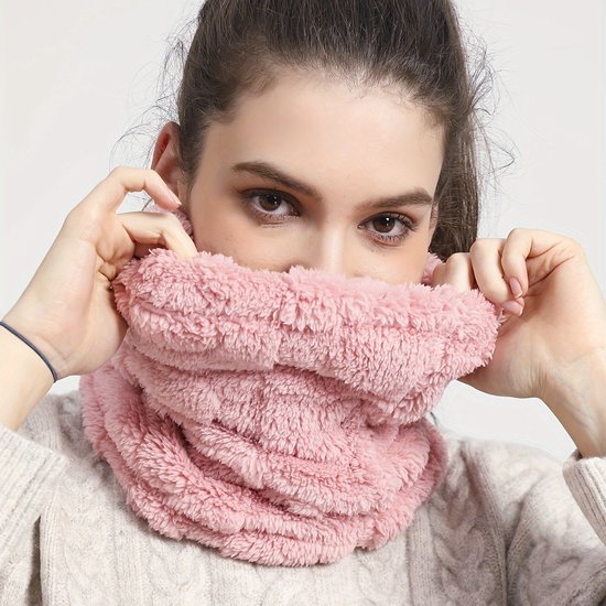 Bovista Cache-cou - Homme - Femme - Polaire - Moto - Bandana - Masque - Snood - Hiver - Écharpe - Rembourré - Violet