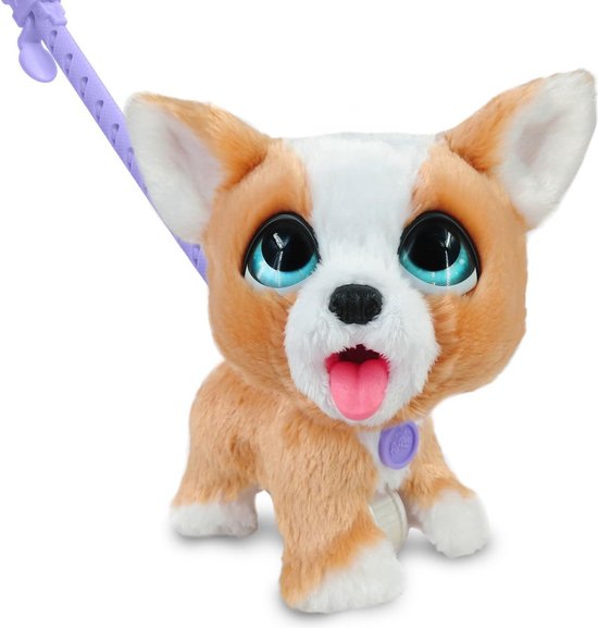 Foto: Furreal poopalots corgi puppy interactieve pluchen knuffel