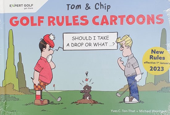 Golf Rules Cartoons with Tom & Chip - cover