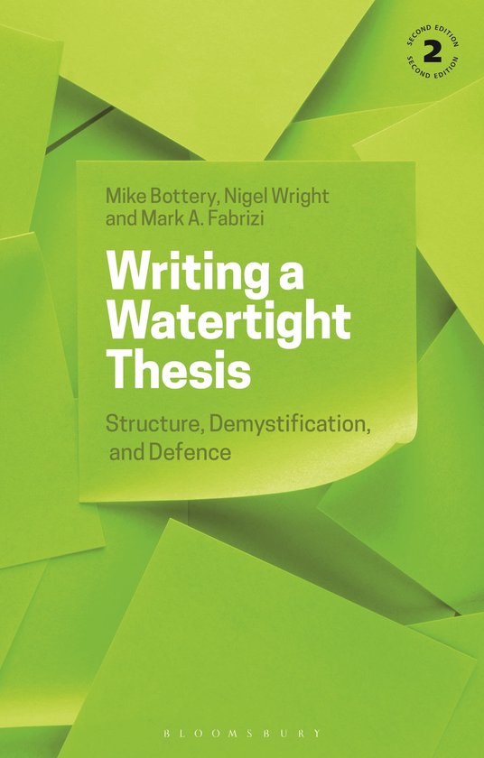 Writing a Watertight Thesis - cover