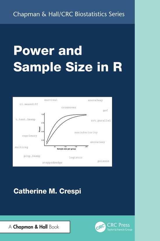 Chapman & Hall/CRC Biostatistics Series- Power and Sample Si ... - cover