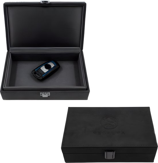 Recalma Faraday Box - Autosleutel RFID Antidiefstal - Keyless Entry Antidiefstal - RFID Beschermhoes Autosleutel - Zwart