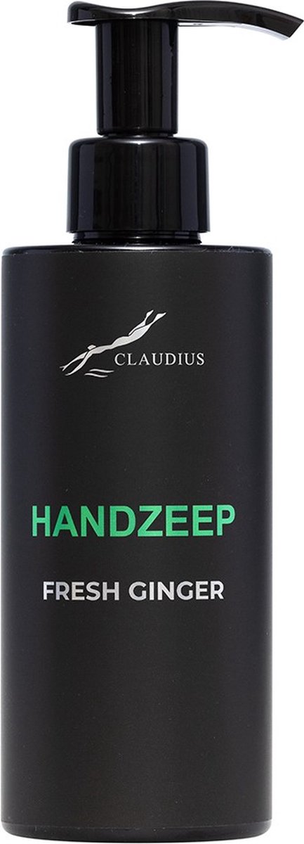 Goedkoopste Handzeep Fresh Ginger 300 ml - met pomp - zwarte fles