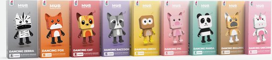 Mob bluetooth speaker dancing animals - wolf van Merkloos — afbeelding 2