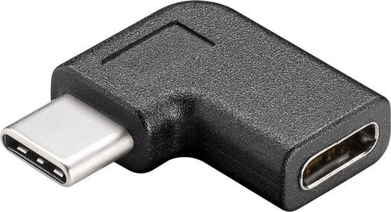 Verloopstekker Computer USB C verloopstekker - 3.2 gen 1 - 5 Gb/s - Zwart - Allteq | bol