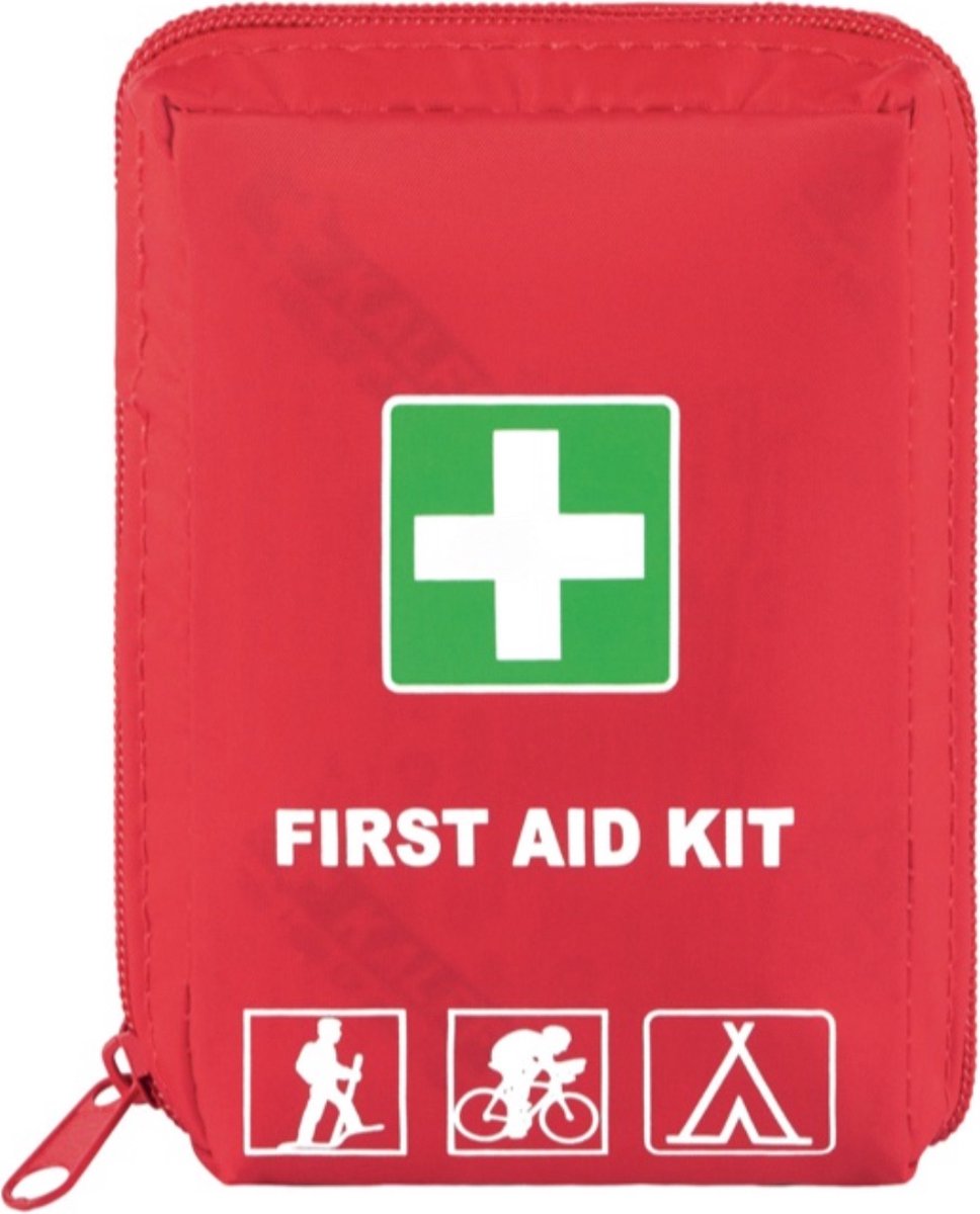 Goedkoopste EHBO set compact met 38 eerste hulp items - First Aid kit - Eerste hulp kit - Noodpakket voor onderweg - 38-delig