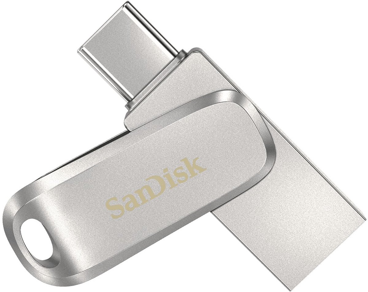 SANDISKk Ultra Dual Drive Luxe Type-C Silver