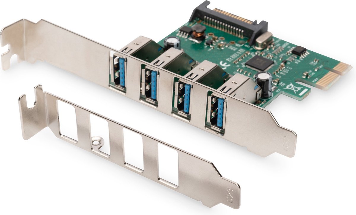 Digitus DS-30221-1 netwerkkaart & -adapter USB 5000 Mbit/s Intern