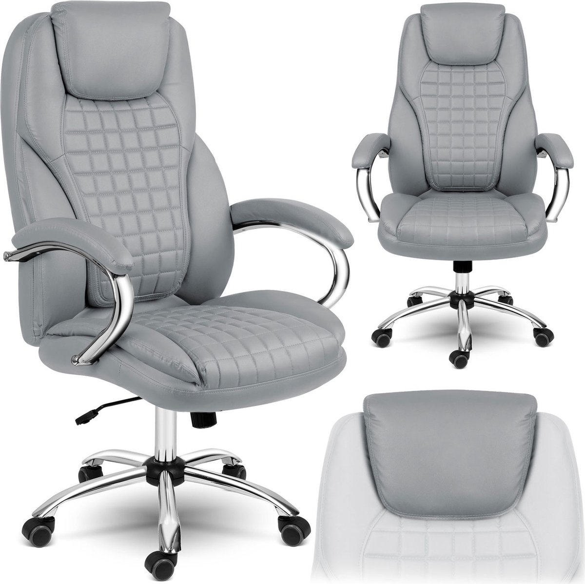 Sofotel Batory bureaufauteuil - lichtgrijs