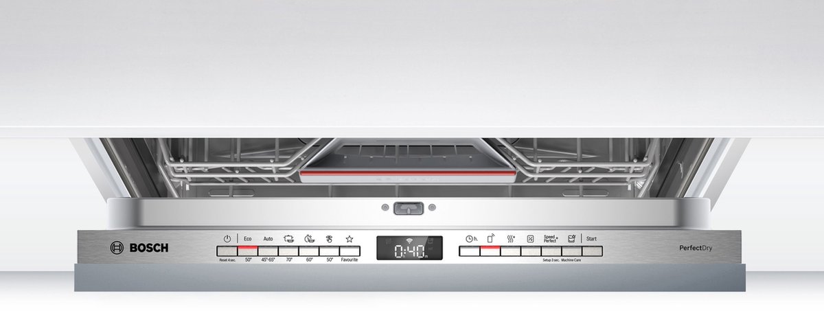 Bosch SMV6YCX00E - Serie 6 - Vaatwasser - Inbouwvaatwasser - Volledig integreerbaar - Energielabel B - PerfectDry met Zeolith: perfecte droogresultaten met een laag energieverbruik - Home Connect — afbeelding 7