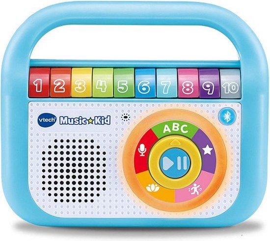 VTech Music Kid Radio Kinderen - Educatief Speelgoed - Maak Kennis met Liedjes & Muziek - Cadeau - Kinderspeelgoed 2 Jaar tot 6 Jaar