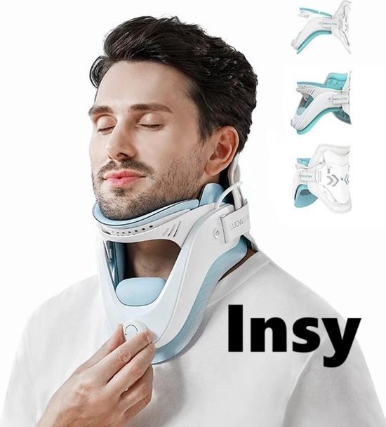 Hals en Schouder Relaxer, Cervicale Tractie Apparaat voor Pijnverlichting, Draagbare Cervicale wervelkolom Relaxer Acupressuur Nek Schouder Massager Kussen, Chiropractische Kussen Nek Brancard Hals en Schouder Relaxer, Cervicale Tractie Apparaat voor Pijnverlichting, Draagbare Cervicale wervelkolom Relaxer Acupressuur Nek Schouder Massager Kussen, Chiropractische Kussen Nek Brancard
