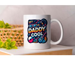 Mok Daddy Cool - vader - dad - beste vader ter wereld - verjaardag - vaderdag - best dad in the world - father - liefde - cute
