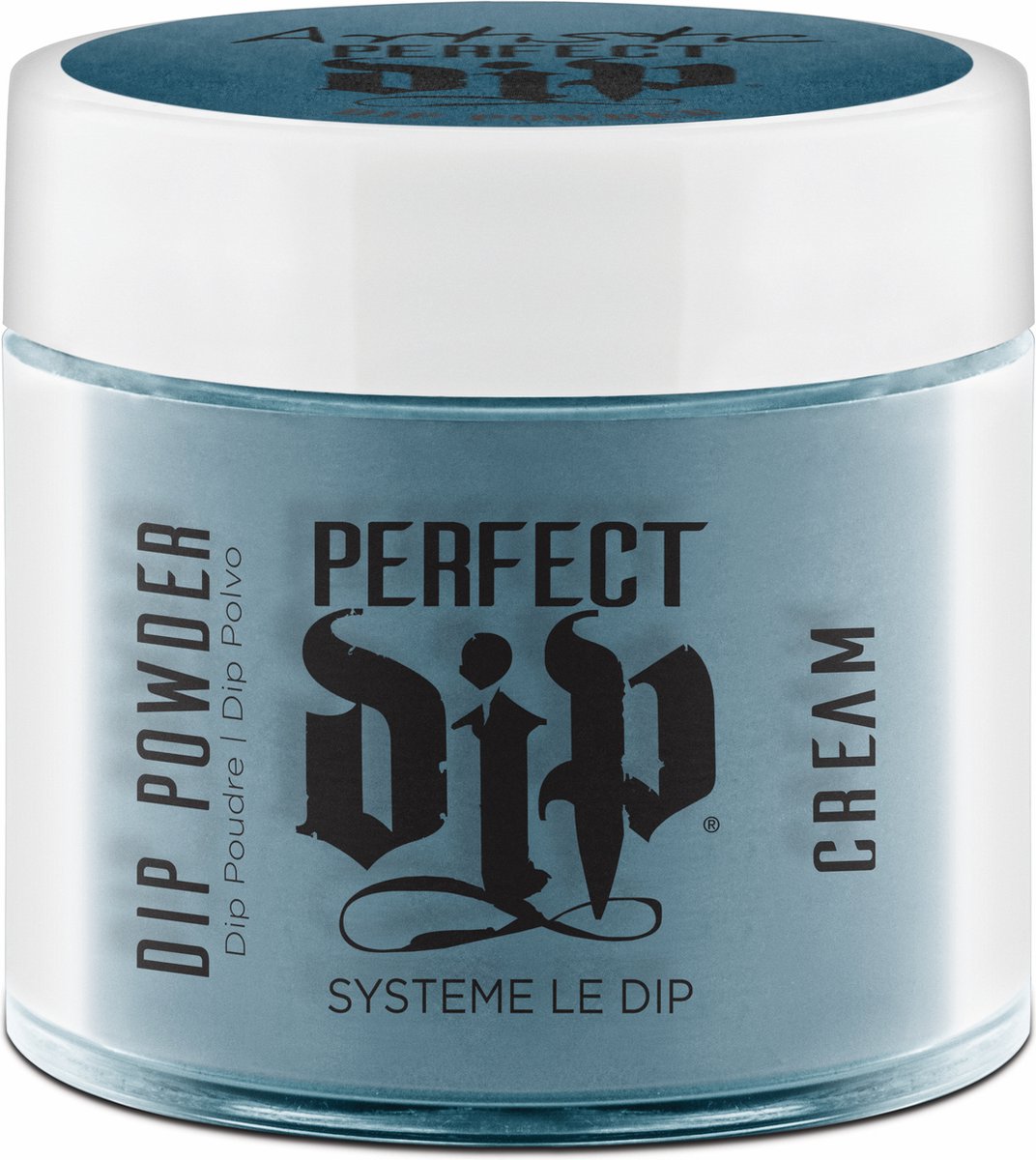 Goedkoopste Artistic Nail Design Perfect Dip Poeder ' Aqua Attitude ' ( Blauw-Groen Crème