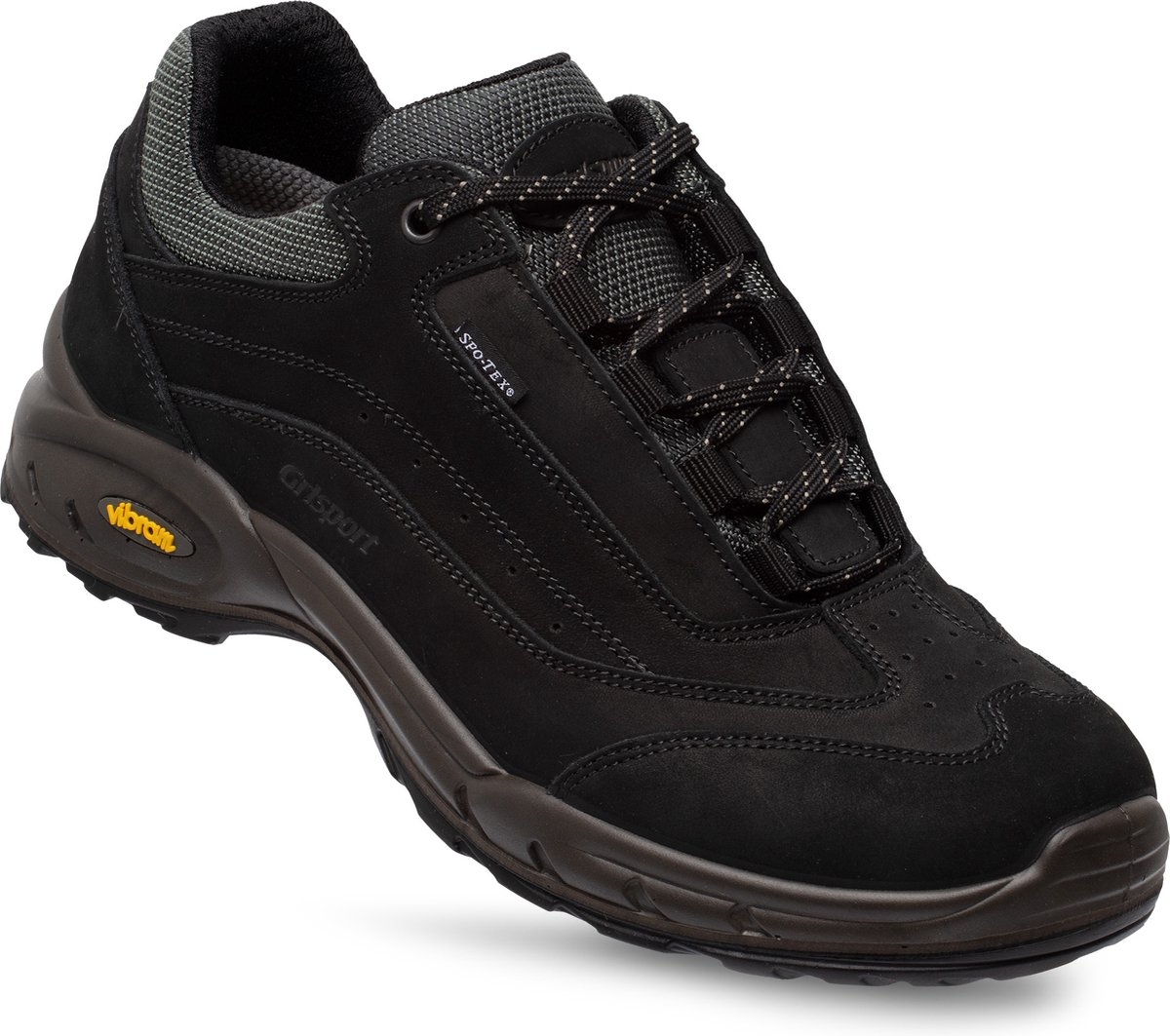 Grisport Travel Low Unisex Wandelschoenen Zwart