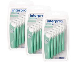 Interprox Plus Micro- 2.4 mm - Groen - 3 x 6 stuks - Voordeelpakket