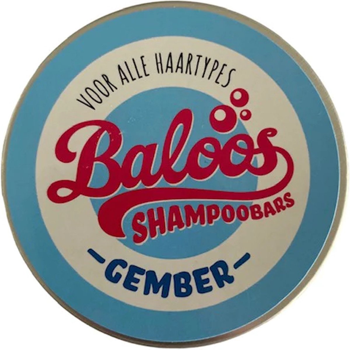Shampoobar Gember 3x 60gr in handige opbergblik