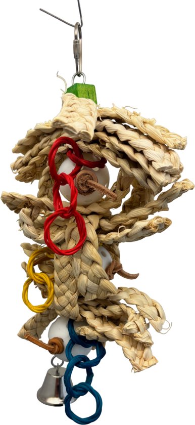 Jouets pour perroquets Frizzle Sizzle - Jouets pour oiseaux - Jouets pour perruches -