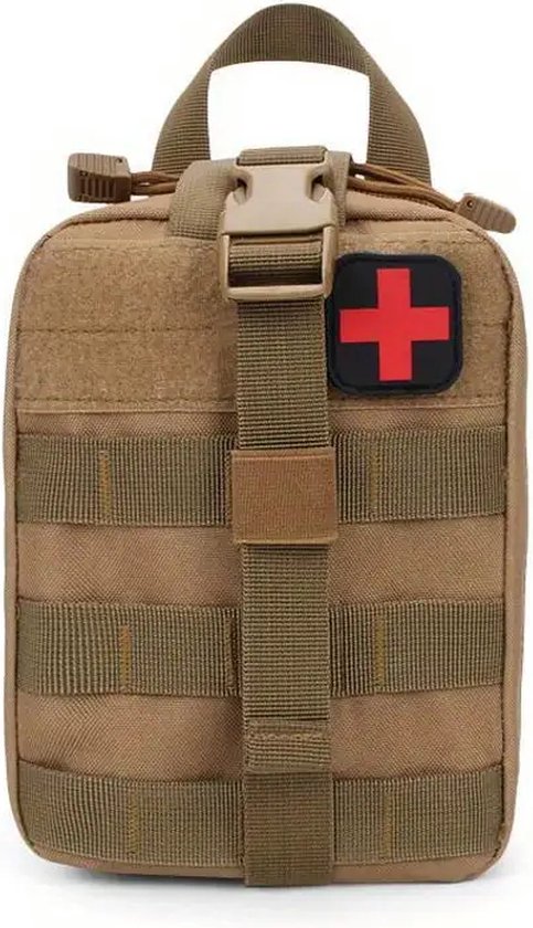 Damero Tactische Trauma Lege Rugzak, Molle Bag First Aid Bug Out Medische Tactische Tas voor Camping, Zwart