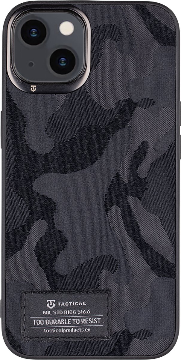 Tactical iPhone 13 Camo Troop Cover - 8596311209222 - Black