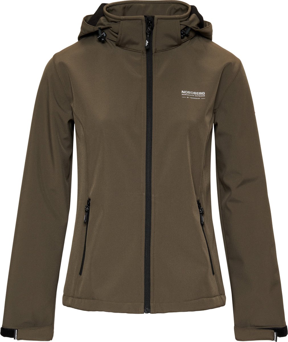 Nordberg Ingrida Softshell Jas Dames Army
