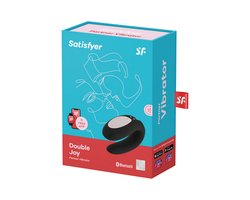 Satisfyer 'Double Joy', 9 cm, met app