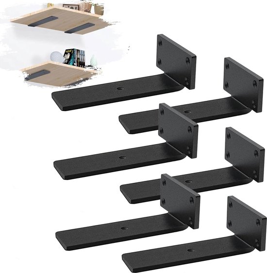 RLAVBL Wandrek, 40 cm, kleur ivoor, 3 stuks zwevende planken, multifunctionele tentoonstelling voor woonkamer, keuken, badkamer, werkkamer