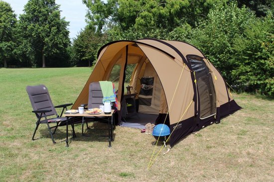 Eurotrail Iowa BTC Alu Familietent Beige/Black OS van Eurotrail — afbeelding 4